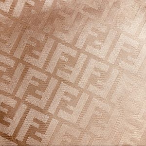 pink silk and wool shawl fendi